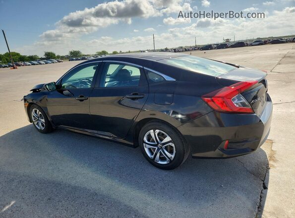2HGFC2F58GH538422 2016 HONDA CIVIC Black Հետևի ձախ
