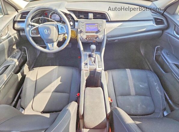 2HGFC2F58GH538422 2016 HONDA CIVIC Black Առջևի վահանակի տեսք