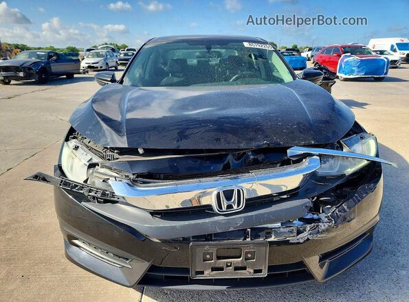 2HGFC2F58GH538422 2016 HONDA CIVIC Black Դիմացի տեսք