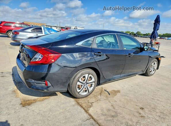 2HGFC2F58GH538422 2016 HONDA CIVIC Black Հետևի աջ
