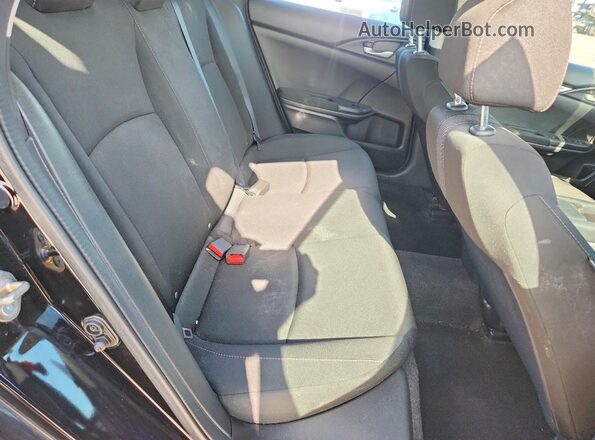 2HGFC2F58GH538422 2016 HONDA CIVIC Black Հետևի նստատեղերի տեսք