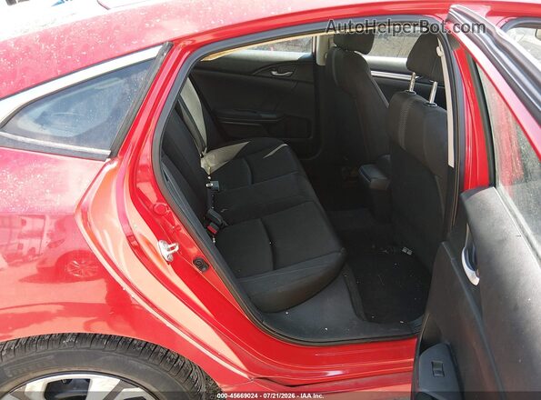 2HGFC2F58GH538940 2016 HONDA CIVIC Red VIN კოდის სტიკერის ხედი