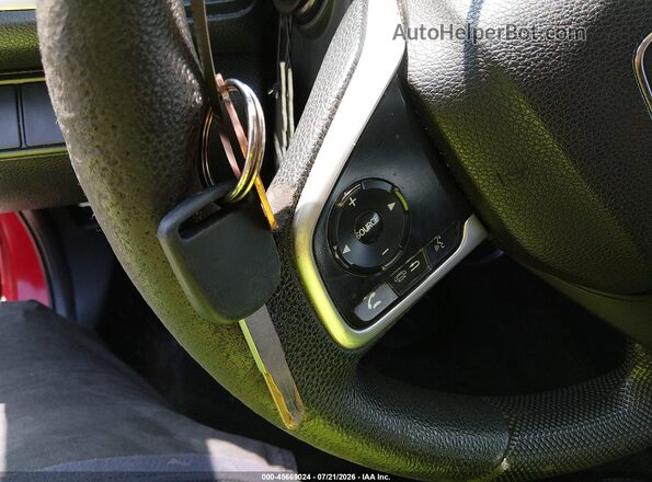 2HGFC2F58GH538940 2016 HONDA CIVIC Red წინა პანელის ხედი