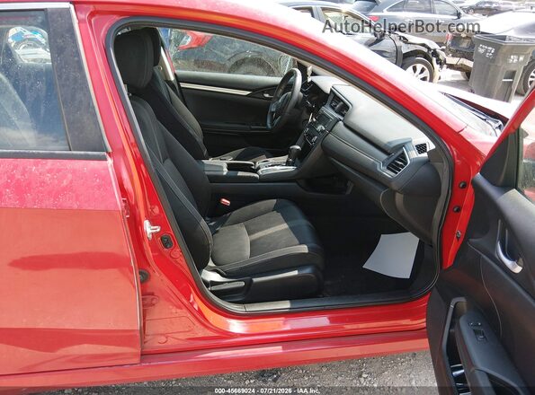 2HGFC2F58GH538940 2016 HONDA CIVIC Red წინა სალონის ხედი