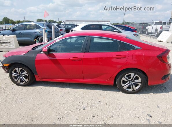 2HGFC2F58GH538940 2016 HONDA CIVIC Red სალონის 360-გრადუსიანი ხედი