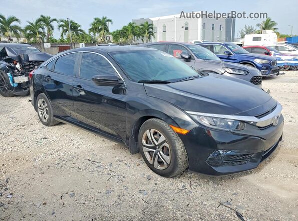 2HGFC2F58GH544883 2016 HONDA CIVIC Черный Передняя правая четверть