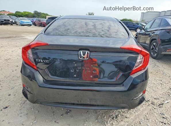 2HGFC2F58GH544883 2016 HONDA CIVIC Черный Вид сзади