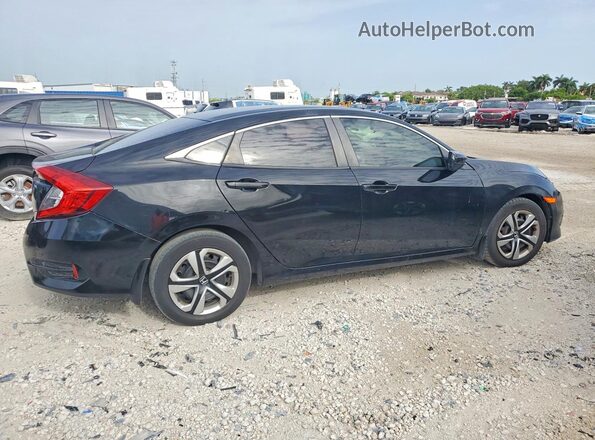 2HGFC2F58GH544883 2016 HONDA CIVIC Черный Задняя правая четверть