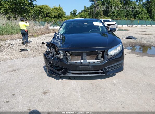 2HGFC2F58GH554619 2016 HONDA CIVIC Black Вид спереду