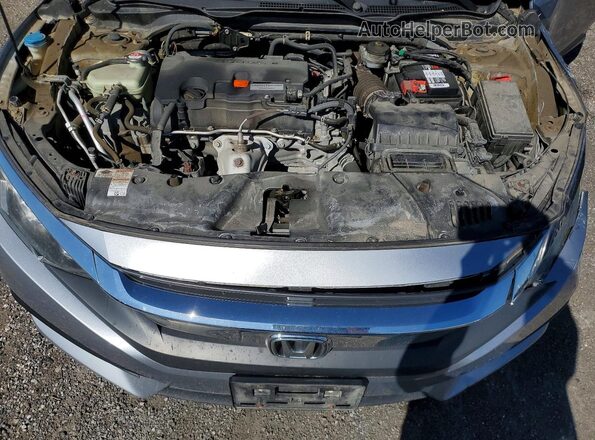 2HGFC2F58HH004581 2017 HONDA CIVIC Silver Widok wnętrza z tyłu