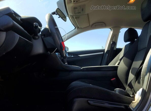 2HGFC2F58HH004581 2017 HONDA CIVIC Silver Widok wnętrza z przodu