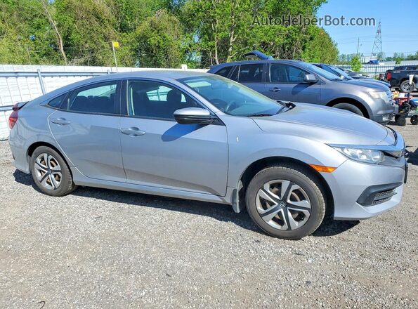 2HGFC2F58HH004581 2017 HONDA CIVIC Silver Przód prawy