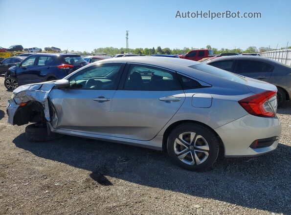 2HGFC2F58HH004581 2017 HONDA CIVIC Silver Tył lewy