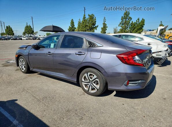 2HGFC2F58HH505017 2017 HONDA CIVIC Gray უკანა მარცხენა