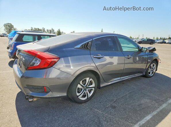 2HGFC2F58HH505017 2017 HONDA CIVIC Gray უკანა მარჯვენა