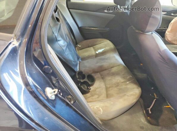 2HGFC2F58HH511304 2017 HONDA CIVIC Blue უკანა სავარძლების ხედი