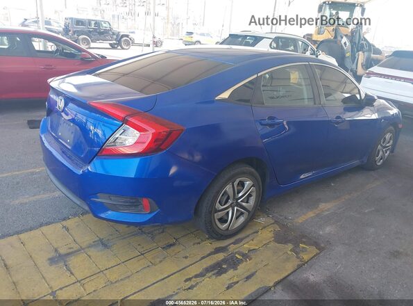 2HGFC2F58HH529849 2017 HONDA CIVIC Синий Задняя правая четверть