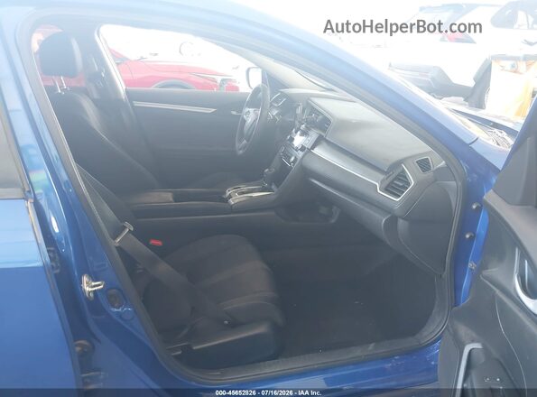 2HGFC2F58HH529849 2017 HONDA CIVIC Синий Вид салона спереди