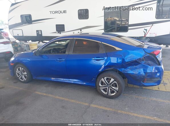 2HGFC2F58HH529849 2017 HONDA CIVIC Синий Панорамный вид салона 360°