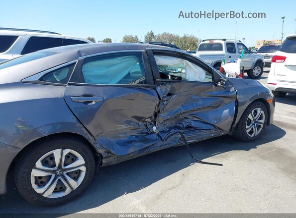 2HGFC2F58HH539491 2017 HONDA CIVIC Gray Vista frontal