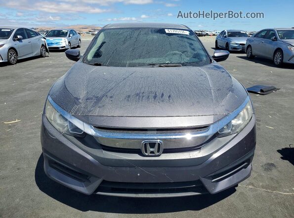 2HGFC2F58HH540396 2017 HONDA CIVIC Gray წინა ხედი