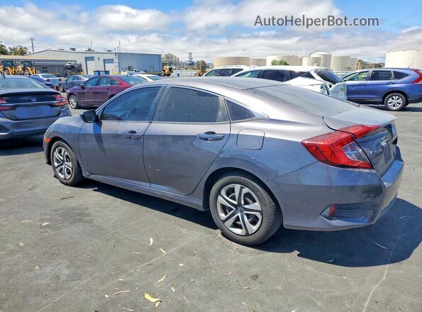 2HGFC2F58HH540396 2017 HONDA CIVIC Gray უკანა მარცხენა