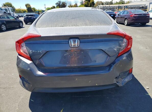 2HGFC2F58HH540396 2017 HONDA CIVIC Gray უკანა ხედი