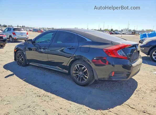 2HGFC2F58HH571454 2017 HONDA CIVIC Black უკანა მარცხენა