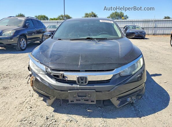 2HGFC2F58HH571454 2017 HONDA CIVIC Black წინა ხედი
