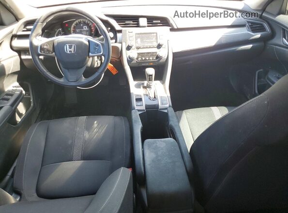 2HGFC2F58HH571454 2017 HONDA CIVIC Black წინა პანელის ხედი