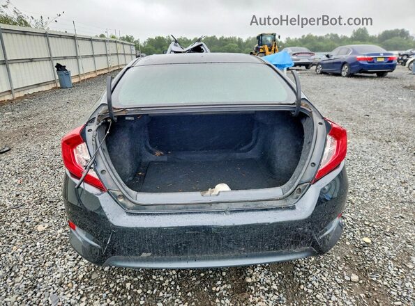 2HGFC2F58HH576718 2017 HONDA CIVIC Black Вид ззаду