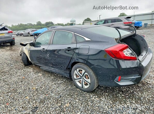 2HGFC2F58HH576718 2017 HONDA CIVIC Black Задня ліва чверть