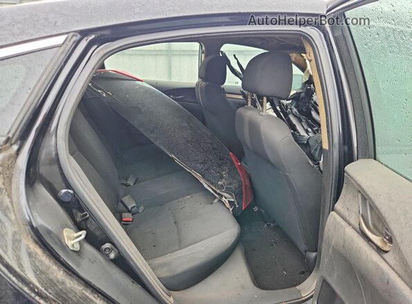 2HGFC2F58HH576718 2017 HONDA CIVIC Black Вид задніх сидінь