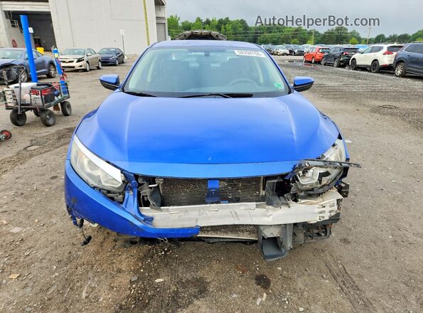 2HGFC2F58JH509347 2018 HONDA CIVIC Blue Vista frontal