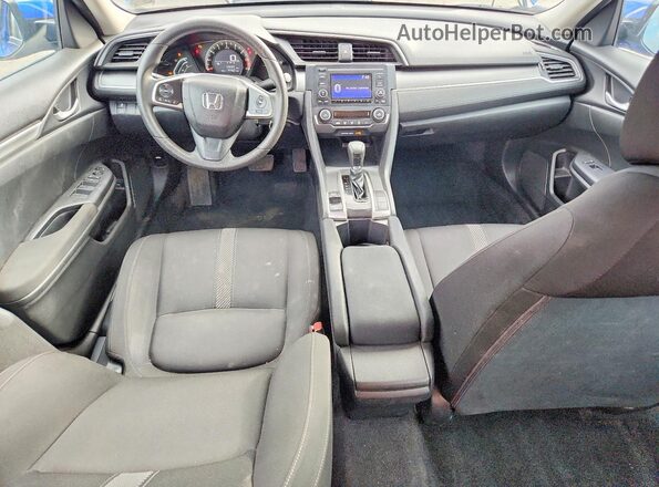 2HGFC2F58JH509347 2018 HONDA CIVIC Blue Vista del salpicadero