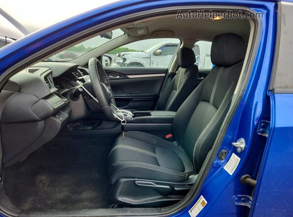 2HGFC2F58JH509347 2018 HONDA CIVIC Blue Vista interior delantera