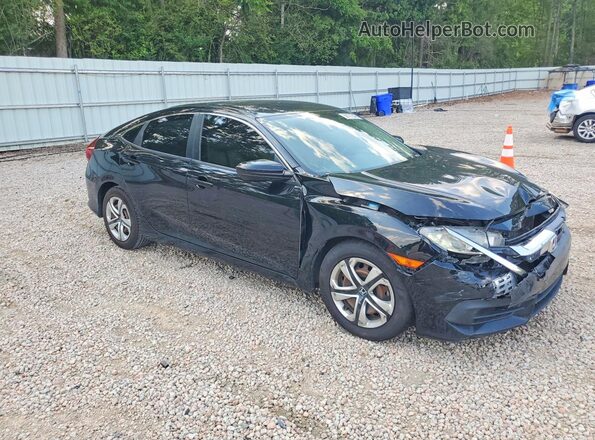 2HGFC2F58JH531428 2018 HONDA CIVIC Черный Передняя правая четверть