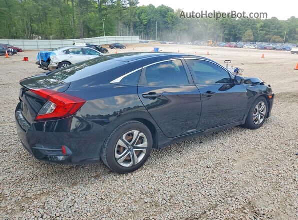 2HGFC2F58JH531428 2018 HONDA CIVIC Черный Задняя правая четверть
