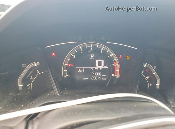 2HGFC2F58JH531428 2018 HONDA CIVIC Черный Вид щитка приборов