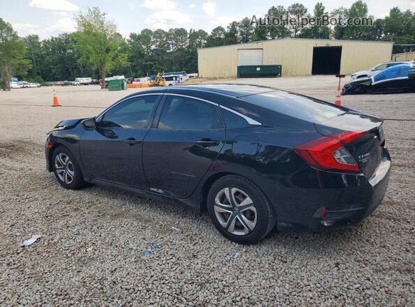 2HGFC2F58JH531428 2018 HONDA CIVIC Черный Задняя левая четверть