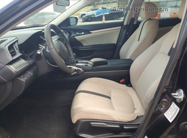 2HGFC2F58JH531428 2018 HONDA CIVIC Черный Вид салона спереди