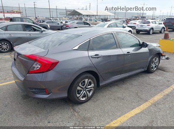 2HGFC2F58JH531932 2018 HONDA CIVIC Gray Հետևի աջ