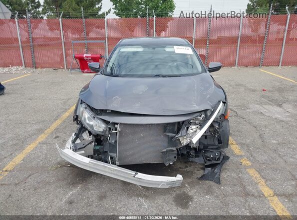 2HGFC2F58JH531932 2018 HONDA CIVIC Gray Սարքավորումների վահանակի տեսք