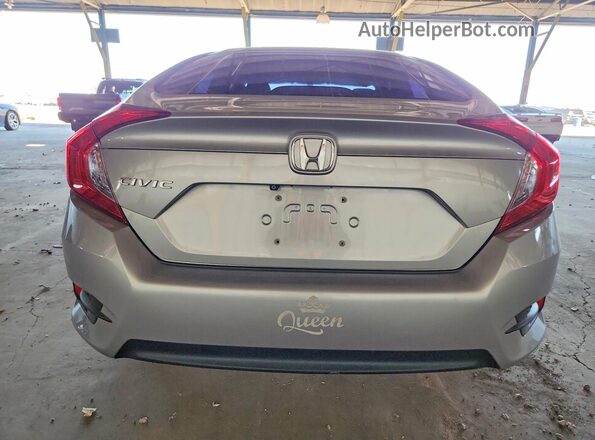 2HGFC2F58JH584792 2018 HONDA CIVIC Gray Հետևի տեսք