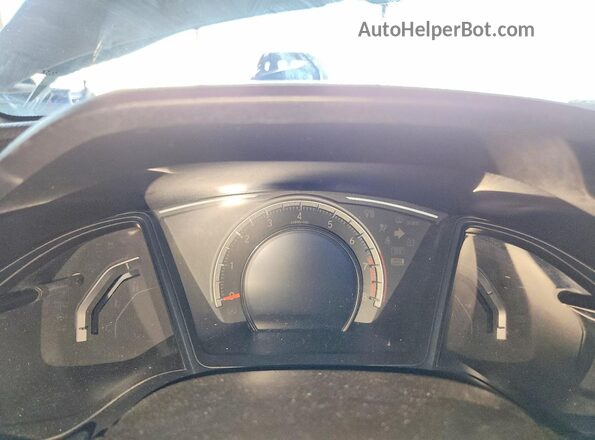 2HGFC2F58JH584792 2018 HONDA CIVIC Gray Սարքավորումների վահանակի տեսք
