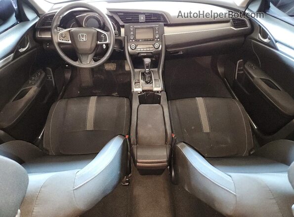 2HGFC2F58JH584792 2018 HONDA CIVIC Gray Առջևի վահանակի տեսք