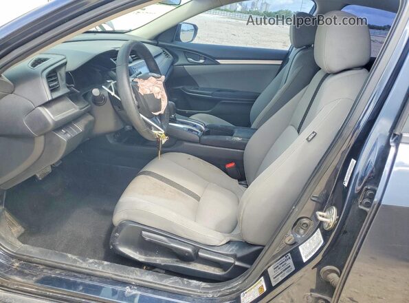 2HGFC2F58JH590334 2018 HONDA CIVIC Black Front interior view