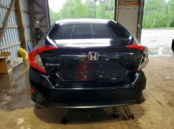 2HGFC2F59GH039743 2016 HONDA CIVIC Black Вид ззаду