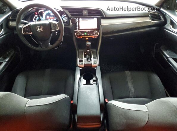 2HGFC2F59GH039743 2016 HONDA CIVIC Black Вид панелі приладів