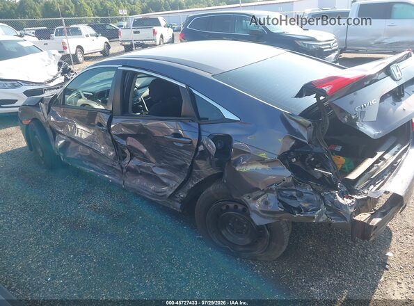 2HGFC2F59GH533021 2016 HONDA CIVIC Серый Задняя левая четверть
